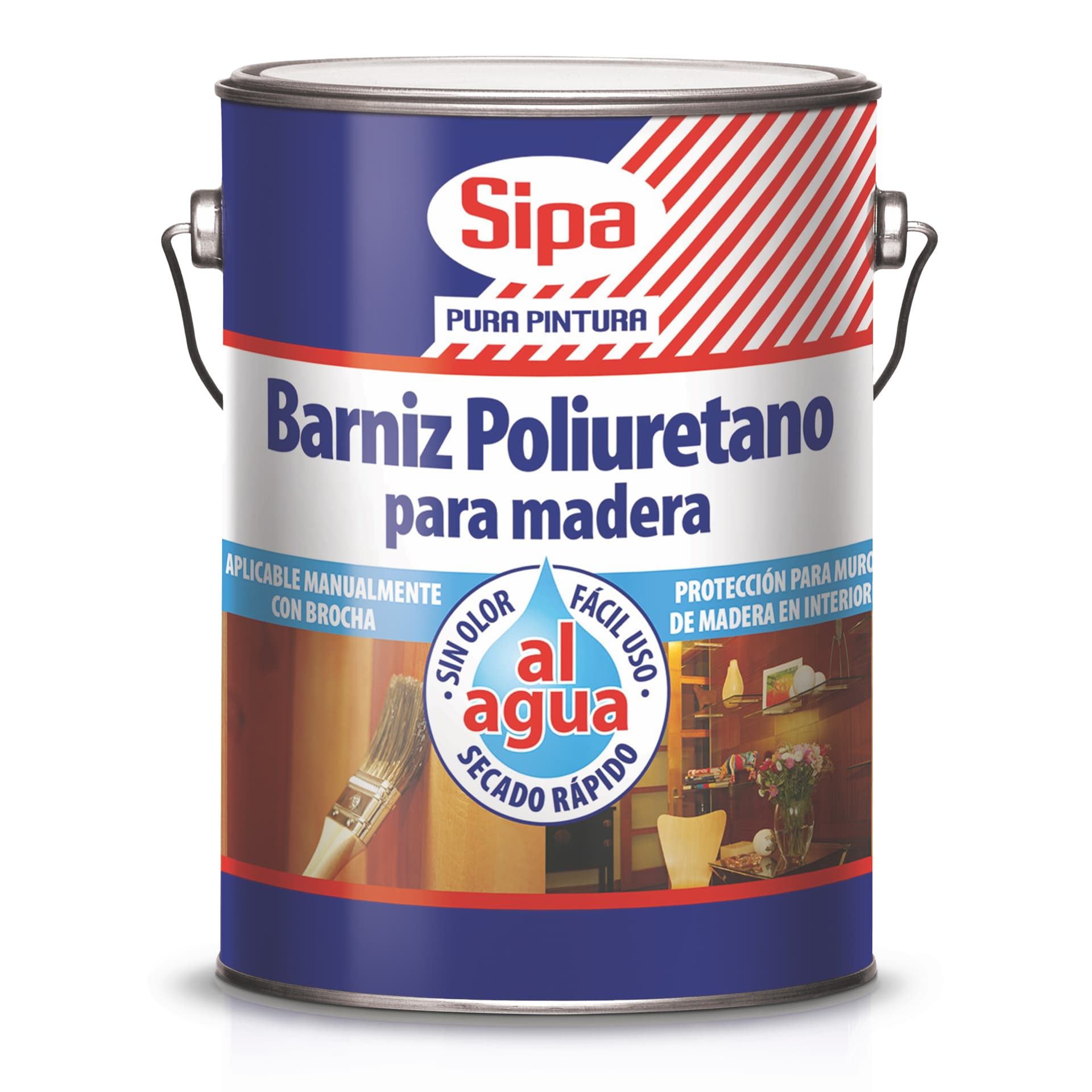 BARNIZ POLIURETANO AL AGUA INCOLORO 3LT