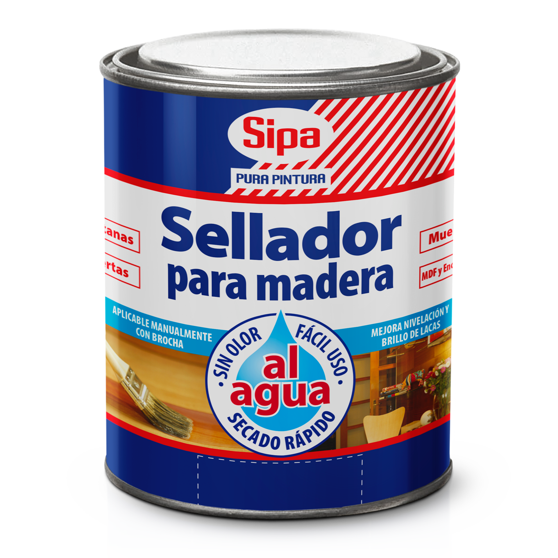 SELLADOR PARA MADERA AL AGUA 800CC